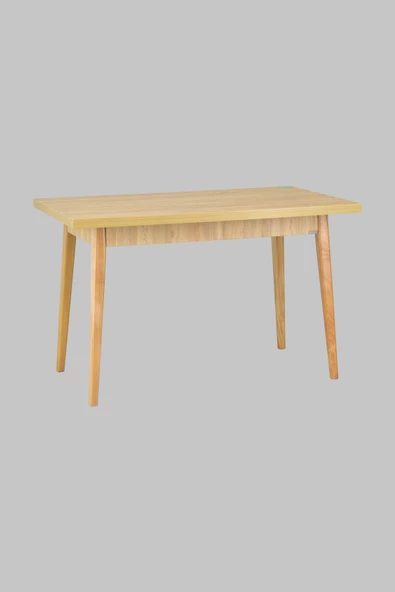 Vilinze Eames Sandalye Avanos Ahşap Mdf Mutfak Masası Takımı - 70X120 Cm - Resim 3
