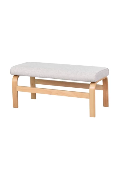 Vilinze Ege Sandalye Ve Bank Avanos Ahşap Mdf Mutfak Masası Takımı - 70X120 Cm - 4