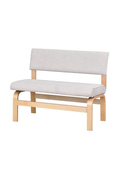 Vilinze Ege Sandalye Ve Bank Avanos Ahşap Mdf Mutfak Masası Takımı - 70X120 Cm - 4