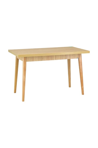 Vilinze Ege Sandalye Ve Bank Avanos Ahşap Mdf Mutfak Masası Takımı - 70X120 Cm - 5