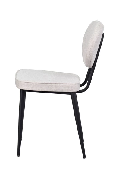 Vilinze Deniz Siyah Ayak Metal Sandalye - 2