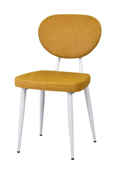 Vilinze Deniz Beyaz Ayak Metal Sandalye