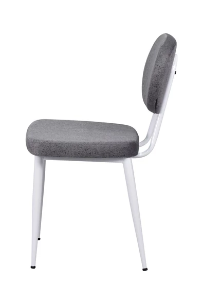 Vilinze Deniz Beyaz Ayak Metal Sandalye - 2