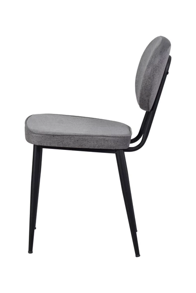 Vilinze Deniz Siyah Ayak Metal Sandalye - 2