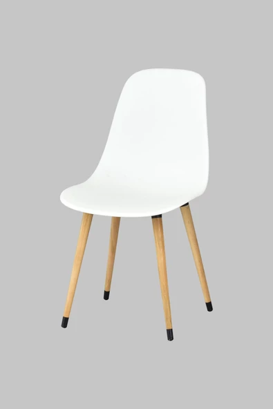 Vilinze Eames Sandalye Avanos Ahşap Mdf Mutfak Masası Takımı - 60X90 Cm - 4