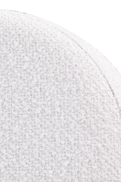 Vilinze Deniz Beyaz Ayak Metal Teddy Sandalye - 4