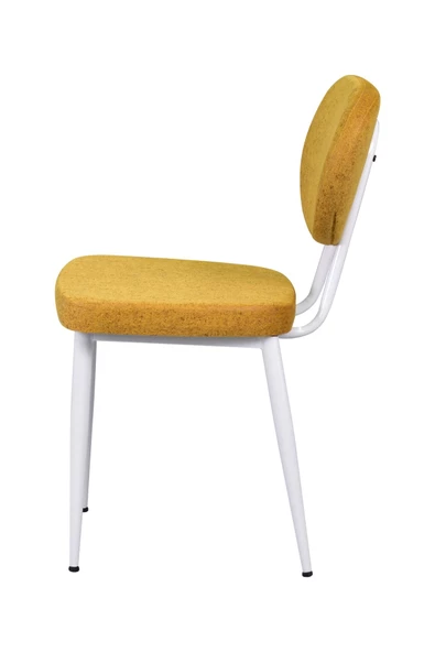 Vilinze Deniz Beyaz Ayak Metal Sandalye - 2