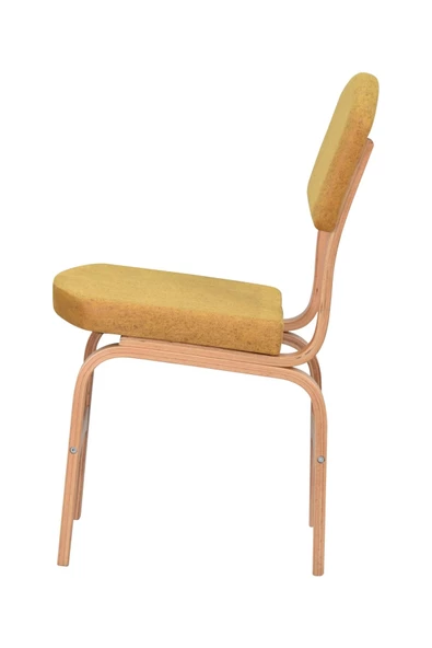 Vilinze Ege Naturel Ayak Ahşap Sandalye - 3