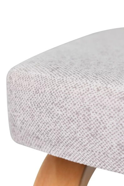 Vilinze Ege Ahşap Ayak Sırtlı Bank - 3