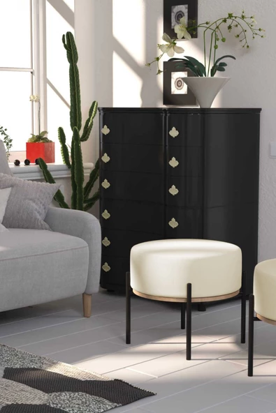 Vilinze Otto T1 21 Fonksiyonel Sehpalı Luka Puf - 2