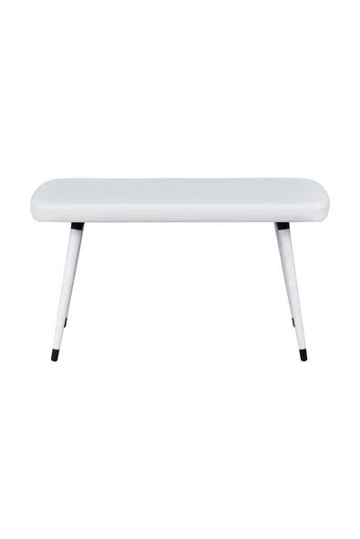 Vilinze Eames Ahşap Ayak Deri Mutfak Masası Bankı - 2