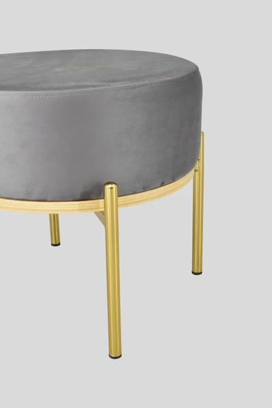 Vilinze Otto T1 21 Fonksiyonel Gold Sehpalı Luka Puf - 3