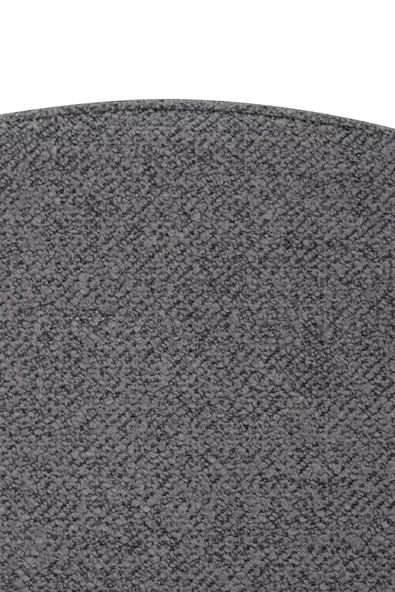 Vilinze Ege Teddy Kumaş Naturel Ahşap Ayak Istiflenebilir Mutfak-Balkon Taburesi (6 Adet) - 3