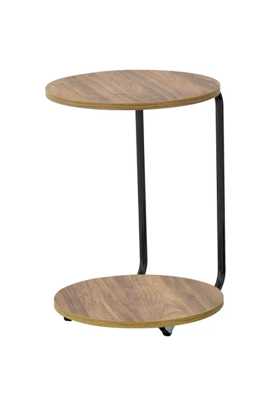 Vilinze Çok Amaçlı Metal C Sehpa Puf Seti - Resim 5