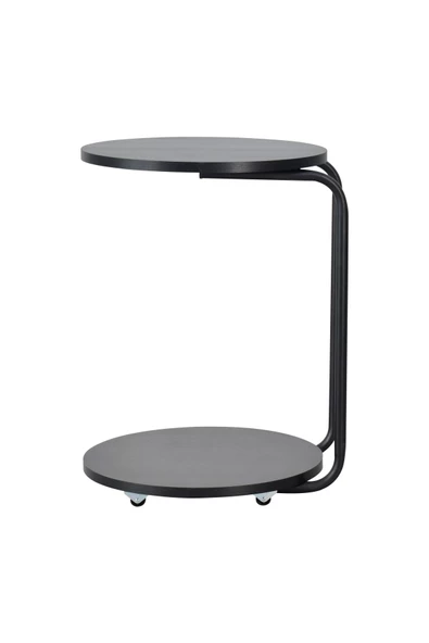 Vilinze Emr Tekerlekli Yuvarlak C Sehpa - 3