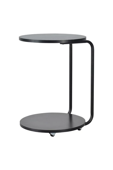 Vilinze Çok Amaçlı Metal C Sehpa Puf Seti - 5