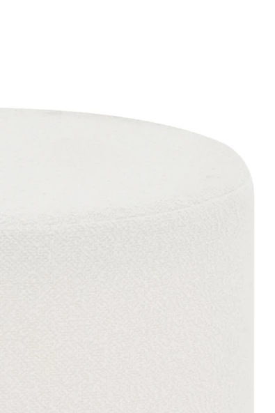 Vilinze Çok Amaçlı Metal Gold Ayak C Sehpa Teddy Puf Seti - 5