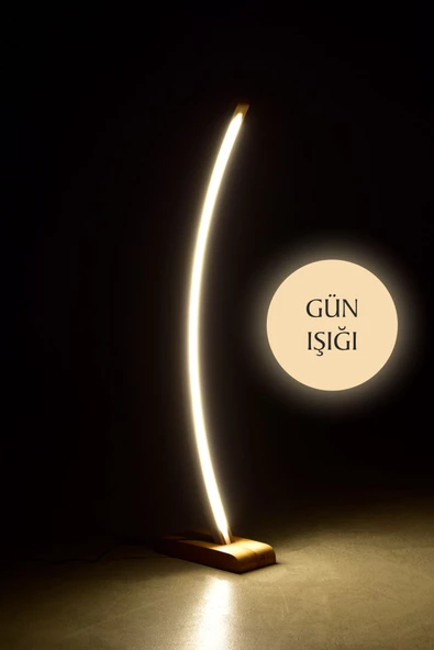 Vilinze Vilinze Jedi Ahşap Led Dekoratif Ayaklı Lambader - 2