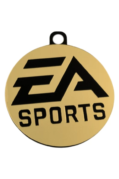 EA Sports Amblemi Vantuzlu Pleksi Cam Süsü Arma Araba Oto Aksesuar Etiketçi Resimlik Model-2