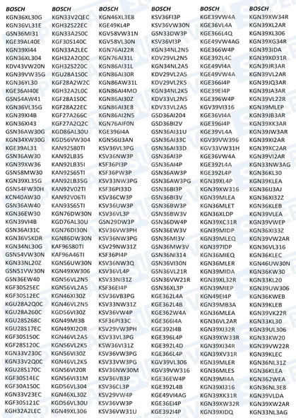 Buzdolabı LED Diyot, Siemens ile uyumlu - Resim 8