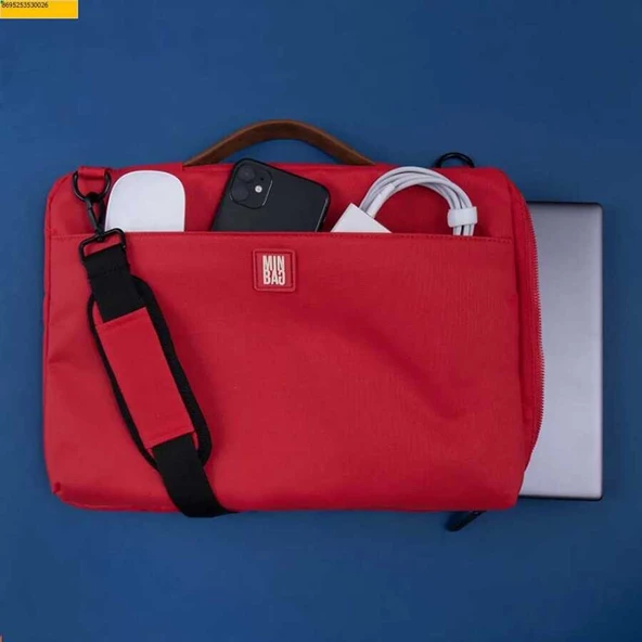 Mıcheal Laptop Çantası (15 Inch) Kırmızı - 4