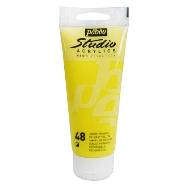 Pebeo Akrilik Studio Boya 100 Ml Primary Yellow