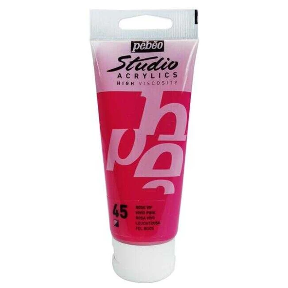 Pebeo Akrilik Studio Boya 100 Ml Vivid Pink