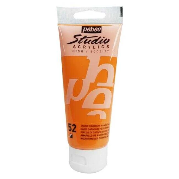 Pebeo Studıo Akrilik Boya 100 Ml Dark Cadmium Sarı