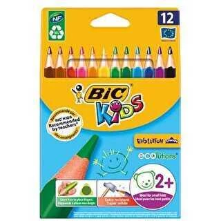 Bic Kuru Boya Evolution Üçgen Jumbo 12 Lİ ürün görseli
