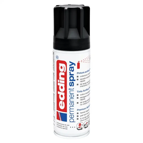 Edding Black Mat 901 Akrilik Sprey Boya