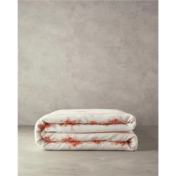 English Home Flower Çift Kişilik Line Pike 200x220 cm Turuncu - 3