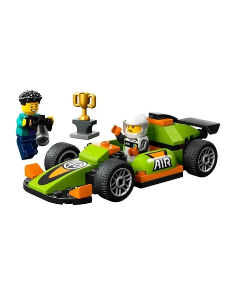 Lego City Yeşil Yarış Arabası 60399 - Resim 2