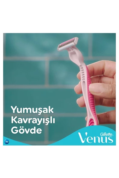 Gillette Venus Dragon Fruit Tıraş Bıçağı 3'Lü - 5