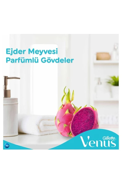 Gillette Venus Dragon Fruit Tıraş Bıçağı 3'Lü - 4