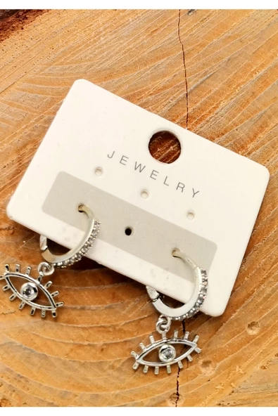 Çelik Figürlü Unisex Küpe ürün görseli