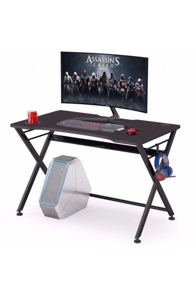 Zizuva Tasarım Askılıklı Oyuncu Masası&gamer Masa