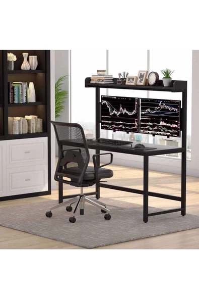 Zizuva Tasarım Monitor Askılıklı Oyuncu Ve Çalışma Masası - 2