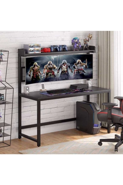 Zizuva Tasarım Monitor Askılıklı Oyuncu Ve Çalışma Masası