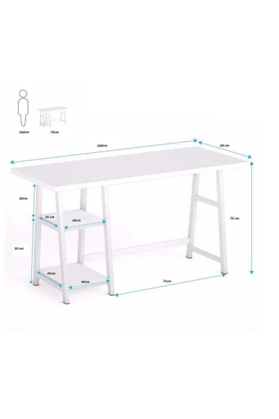 Zizuva Tasarım Çalışma Masası - Resim 3
