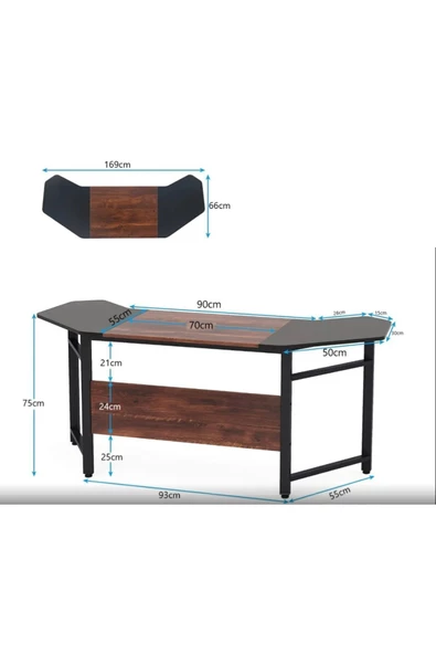 Zizuva Tasarım Çalışma Masası - Resim 7