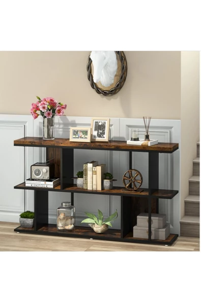Zizuva Tasarım Raflı Modern Konsol Modeli - 5