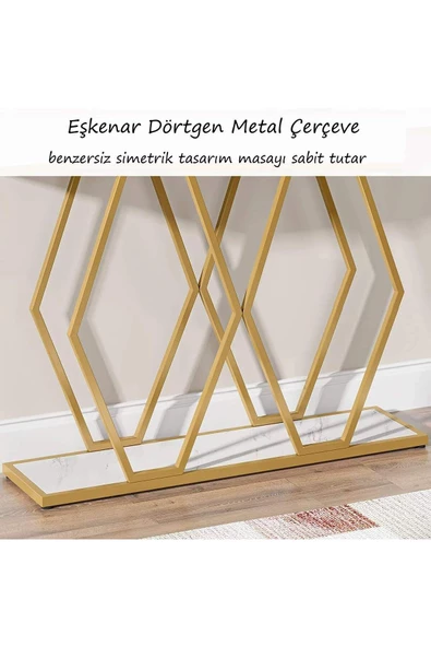 Zizuva Tasarım Gold Konsol - 6