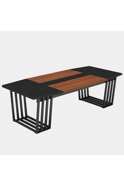 Zizuva Tasarım Çift Renk Toplantı&yemek Masası - 5