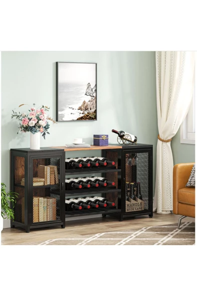 Zizuva Tasarım Içki Vitrini&bar Dolabı - 5