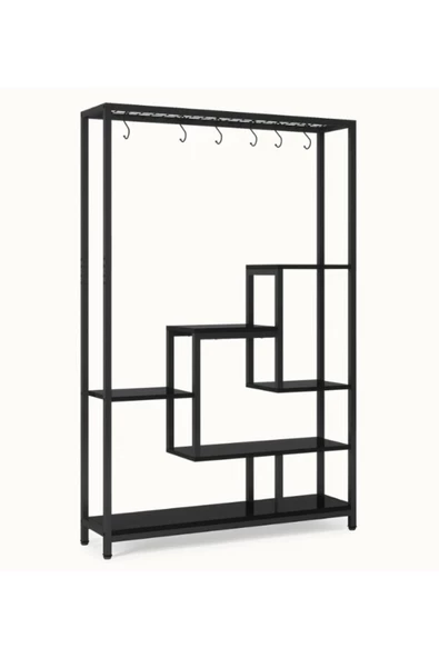 Zizuva Özel Tasarım Siyah Çiçeklik & Saksılık Ve Düzenleyici - Resim 2