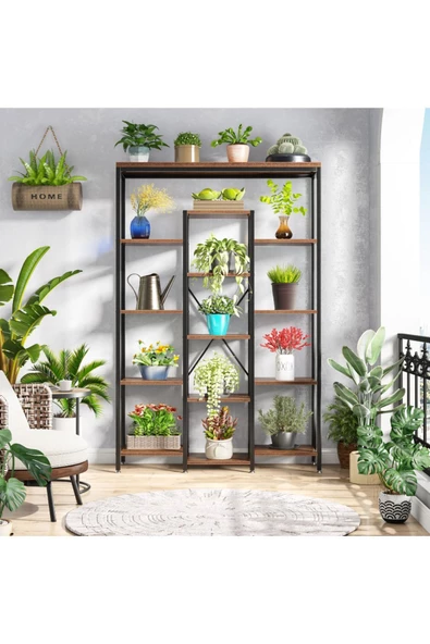Zizuva Tasarım Çok Raflı Dekoratif Kitaplık Modeli - 4