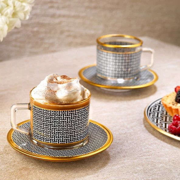 Schafer Tommy 2 Kişilik Kahve Sunum Seti-Siyah - 2