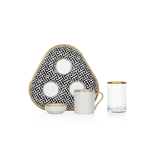 Schafer Tommy 2 Kişilik Kahve Sunum Seti-Siyah - 3