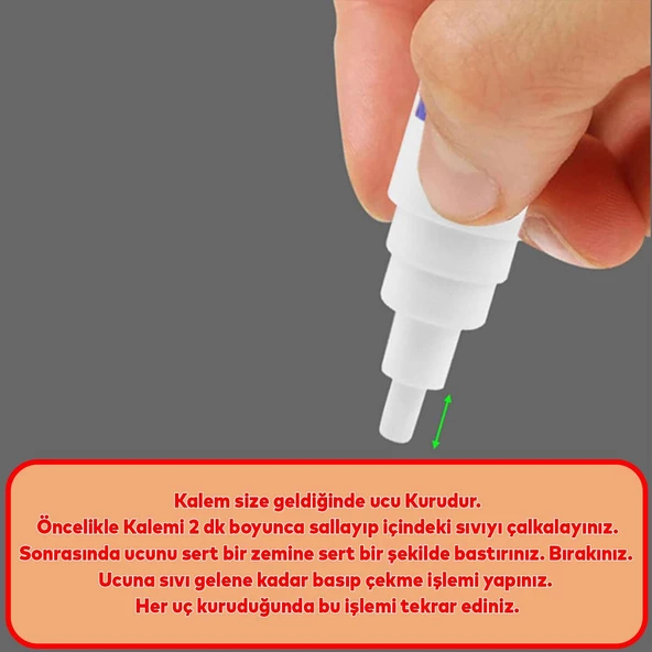 Faynas Beyaz Derz Yenileme Seti 380 Gr Derz Dolgu + Derz Kazıyıcı + 2'li Derz Kalemi (3'lü Set) - 3