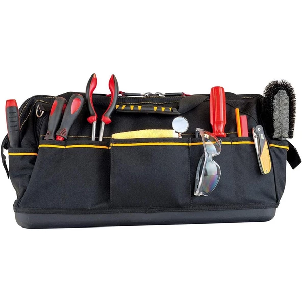 CAT DA980238 20'' Geniş Ağızlı Ağır Hizmet Bez Alet Takım Çantası - 4